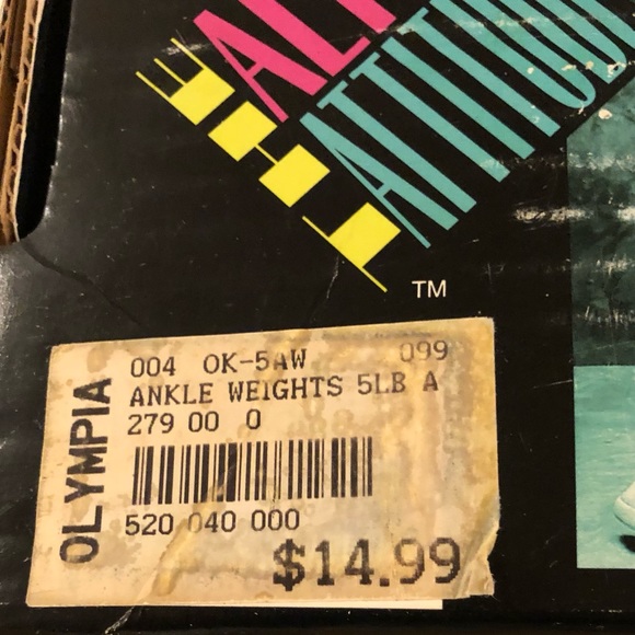 Ankle and Wrist Weights: 5 -Pound Pair—-previously used - Picture 6 of 6